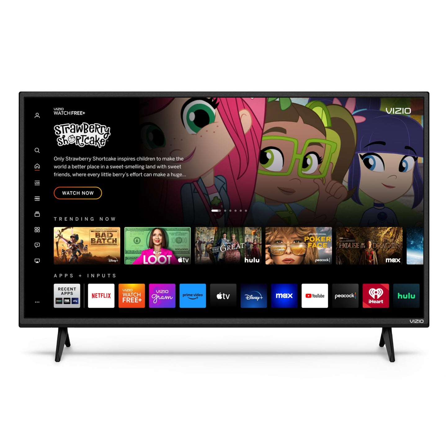 VIZIO 24-inch D-Series Full HD 1080p Smart TV with Apple AirPlay and Chromecast Built-in, Alexa Compatibility, D24f-J09, 2022 Model